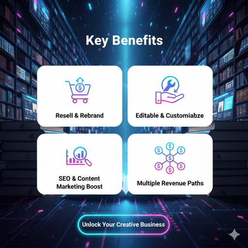 1 Million+ eBooks & 1 Million+ PLR Articles Bundle — Reseller Rights Digital Content Library - Image 2