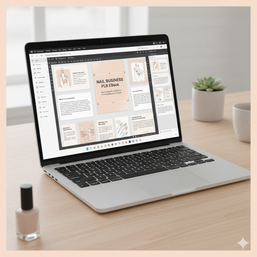 Nail Business PLR eBook — Canva DFY Guide to Build a Profitable Nail Business - Image 3