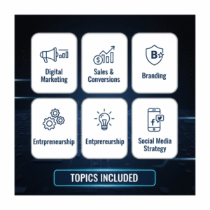 50+ Business & Marketing eBooks Mega Bundle with Master Resell Rights — Editable Digital Business Guides