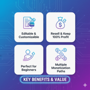 22 Faceless Digital Marketing MRR Products Bundle — Done‑For‑You Resellable Marketing Guides