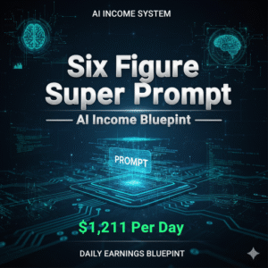 Six Figure Super Prompt — AI Income Blueprint for Earning $1,211 Per Day