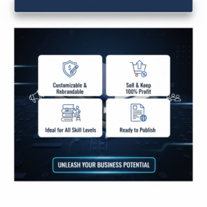 50+ Business & Marketing eBooks Mega Bundle with Master Resell Rights — Editable Digital Business Guides