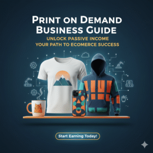 Print on Demand Business Guide — DFY POD eBook for Passive Income on Autopilot