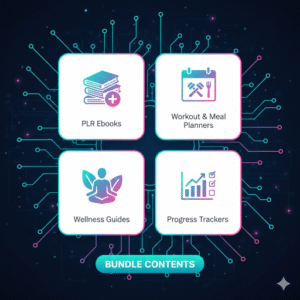 DFY Health & Fitness Bundle — PLR eBooks, Planners & Guides Ready to Resell