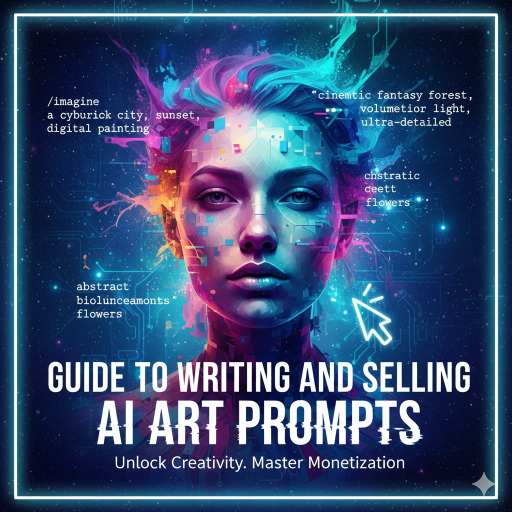 Guide to Writing and Selling AI Art Prompts — 61-Page Tutorial for Profitable Prompt Creation