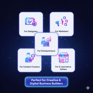 Mega E-commerce Creative & Marketing Bundle — Graphic Design, Video Editing & Digital Assets Library