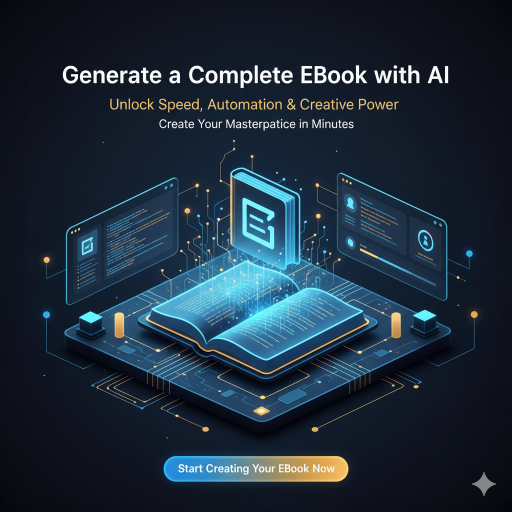 Generate a Complete eBook with AI — Step-by-Step Masterclass with Training Videos